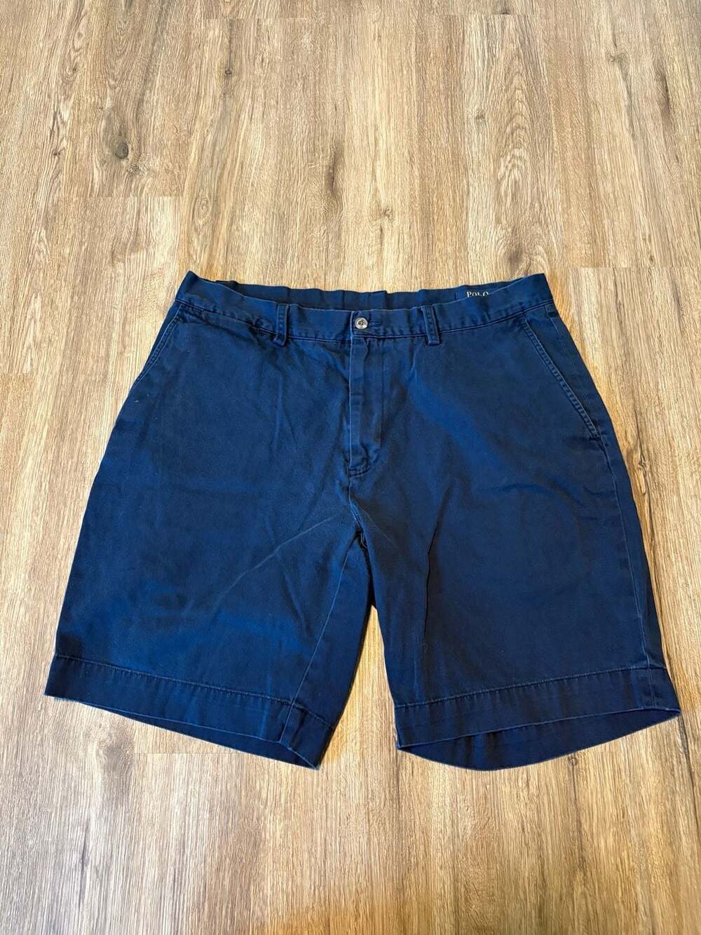 Polo Ralph Lauren Chino Shorts Men’s Size 34 Navy Blue Cotton